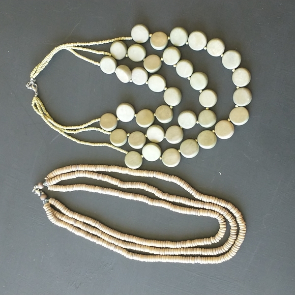 Pair of beaded necklaces - Picture 1 of 5